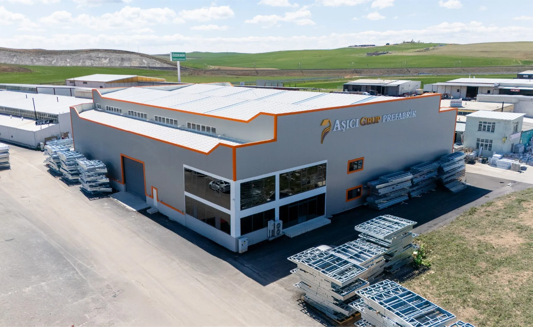Aşıcı Grup Prefabrik üretim tesisi